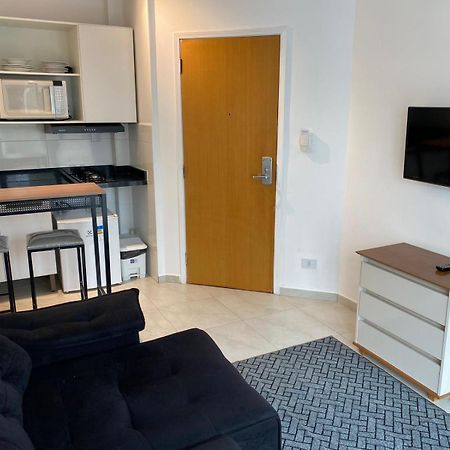 Апарт отель Atlantico Flat Gonzaga Сантос Экстерьер фото